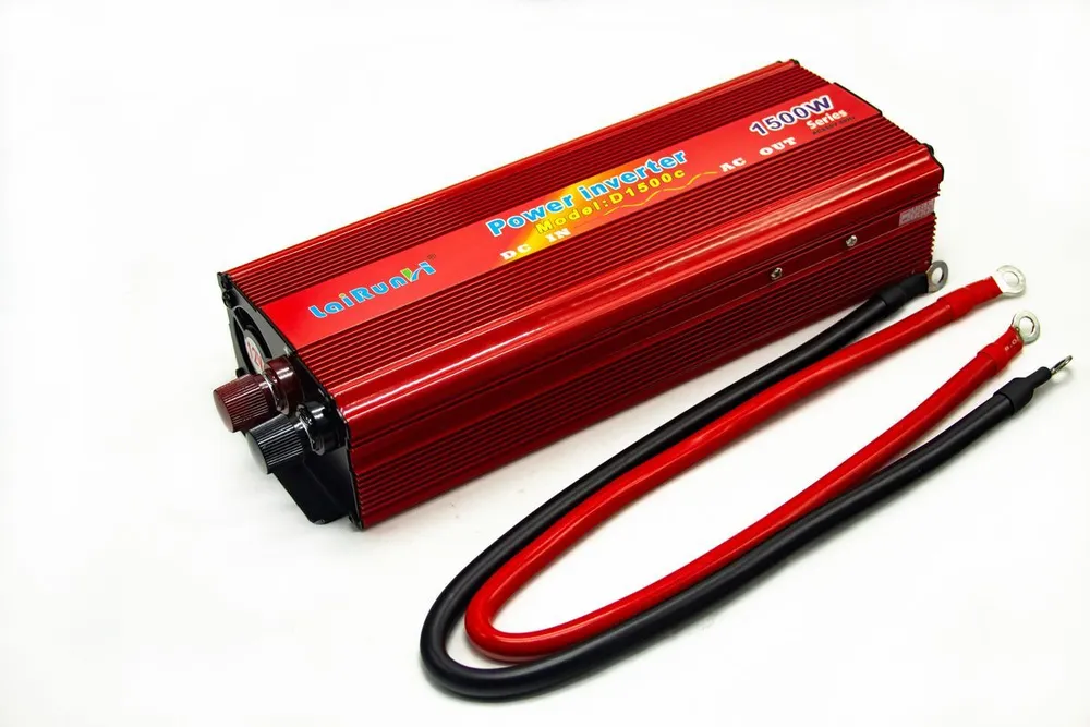 Инвертор автомобильный 1500W 12V