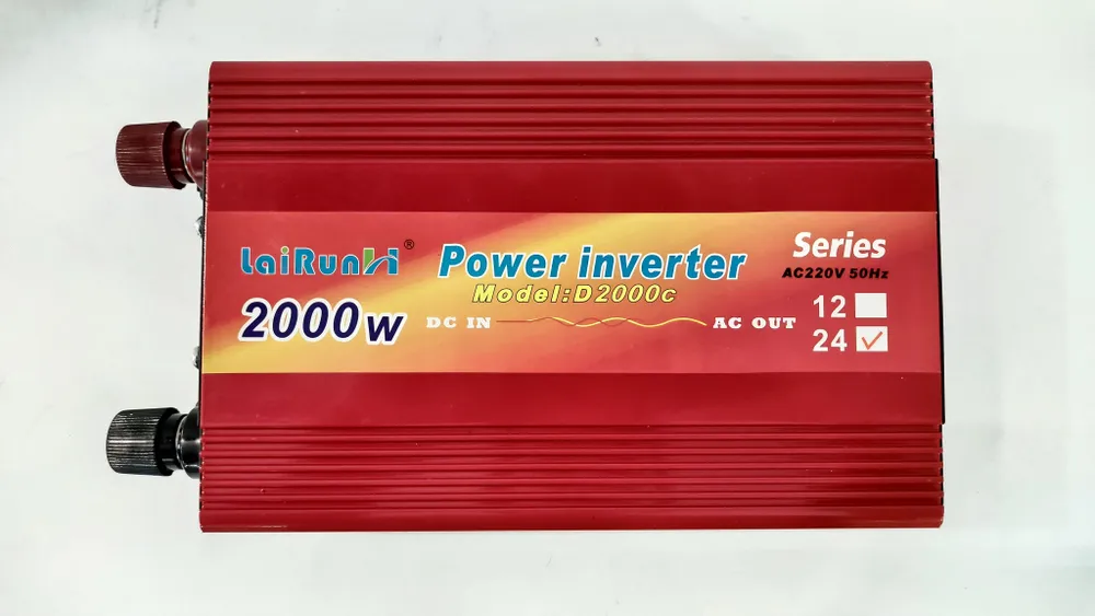 Инвертор автомобильный 2000W 24V